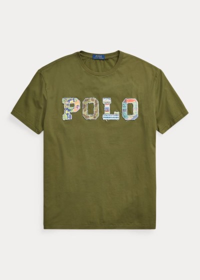 Polo Ralph Lauren Classic Fit Logo T Shirt Herre Danmark (RPDJS3790)